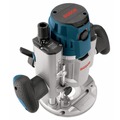 Plunge Base Routers | Factory Reconditioned Bosch MRP23EVS-RT 15 Amp 2.3 HP Electronic Corded Plunge-Base Router image number 2