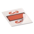 Labels | Smead 67373 1 in. x 1.25 in. 3 Numerical End Tab File Folder Labels - White (1-Roll) image number 3