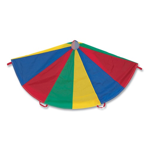  | Champion Sports NP12 12 ft. dia. 12 Handles Nylon Multicolor Parachute image number 0