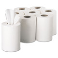 Cleaning & Janitorial Supplies | Georgia Pacific Professional 28125 SofPull 7.8 in. x 14.8 in. 1-Ply Premium Junior Capacity Towel - White (225/Roll, 8-Rolls/Carton) image number 3