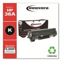 Ink & Toner | Innovera IVRB436A Remanufactured Cb436a (36a) Toner, Black image number 1