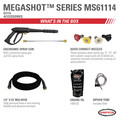 Simpson MS61114-S MegaShot Series 2800 PSI Kohler Engine 2.3 GPM Axial Cam Pump Cold Water Premium Residential Gas Pressure Washer image number 1