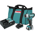 Impact Wrenches | Makita WT04R1 12V max CXT Lithium-Ion Cordless 1/4 in. Impact Wrench Kit (2 Ah) image number 0