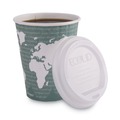 Cups and Lids | Eco-Products EP-BNHC12-WD 12 oz. World Art Renewable and Compostable Insulated Hot Cups (600/Carton) image number 6