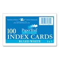 Flash Cards | Roaring Spring 74804 3 in. x 5 in. Narrow Ruled Index Cards - White (36/Carton) image number 2