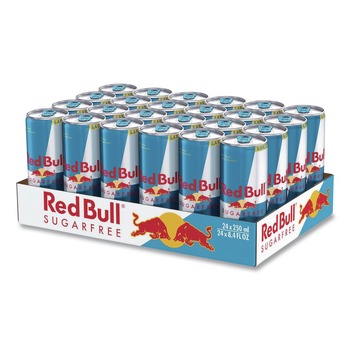 Red Bull RBD122114 8.4 oz. Can Energy Drink - Sugar-Free (24/Carton)