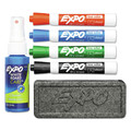 Office Jansan | EXPO 80653A Broad Chisel Tip Low-Odor Dry Erase Marker Starter Set - Assorted Colors (4/Set) image number 1