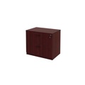 Office Jansan | Alera ALEVA513622MY Valencia Series 34 in. x 22.75 in. x 29.5 in. Legal/Letter-Size 2-Drawer Lateral File - Mahogany image number 2