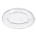 Just Launched | Dart PL4N 3.25 - 9 oz. Portion/Souffle Cup Lids - Clear (2500/Carton) image number 1