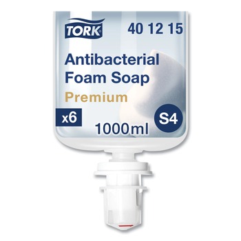 Tork 401815 1L Unscented Premium Antibacterial Foam Soap (6/Carton)