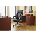  | Alera ALEVN4119 Veon Series Executive High-Back Bonded Leather Chair Supports Up to 275 lb - Black Seat/Back/Graphite Base image number 10