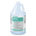 Office Jansan | Maxim 180000-41 1 Gallon Bottle Mega Mop Damp Mop Concentrate - Lemon Scent (4/Carton) image number 1
