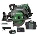 Circular Saws | Metabo HPT C3607DWAM MultiVolt 36V Brushless Lithium-Ion 7-1/4 in. Cordless Rear Handle Circular Saw Kit (4 Ah) image number 2