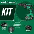 Metabo HPT Clearance | Metabo HPT W18DAQAM 18V MultiVolt Brushless Drywall Lithium-Ion Cordless Screw Gun (Tool Only) image number 8