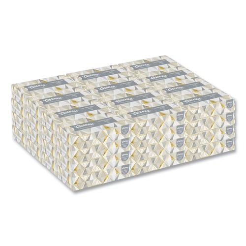 Tissues | Kleenex 21606 2-Ply Pop-Up Box White Facial Tissue for Business - White (48/Carton) image number 0