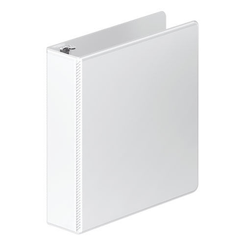 Wilson Jones W363-44WAPP1 Heavy-Duty 3 Round Ring 2 in. Capacity View Binder with Extra-Durable Hinge - White image number 0