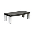 Office Jansan | 3M MS90B 20 in. x 12 in. x 1 in. to 5.78 in. 40-lb. Capacity Adjustable Monitor Stand - Black/Silver image number 0