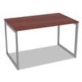Office Desks & Workstations | Alera ALELSTB30GR Open Office Desk Series 47.25 to 70.78w x 29.5d x 28.5h Adjustable O-Leg Desk Base - Silver image number 3