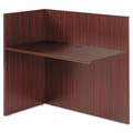 Office Jansan | Alera ALEVA324424MY 44.13 in. x 23.63 in. x 41.5 in. Valencia Reversible Reception Return - Mahogany image number 0