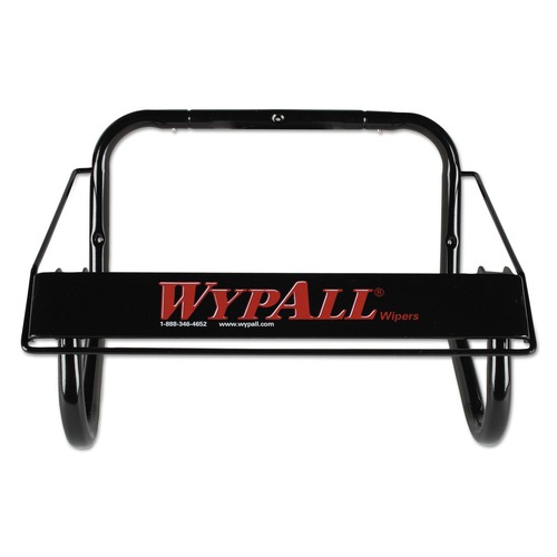 Paper & Dispensers | WypAll 80579 16.8 in. x 8.8 in. x 10.8 in. Jumbo Roll Dispenser - Black image number 0