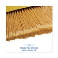 Brooms | Boardwalk BWK932M 53 in. Handle Poly Bristle Angler Broom - Yellow (1 Dozen) image number 4