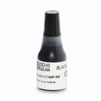 COSCO 2000PLUS 0.9 oz. Pre-Ink High Definition Refill Ink - Black