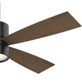 Ceiling Fans | Casablanca 59289 54 in. Bullet Matte Black Ceiling Fan with Light and Wall Control image number 3