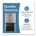 Cleaning & Janitorial Supplies | Bobrick B-4288 ConturaSeries 6.08 in. x 5.94 in. x 11 in. Two-Roll Tissue Dispenser - Stainless Steel image number 3