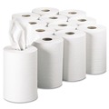 Cleaning & Janitorial Supplies | Georgia Pacific Professional 28706 Pacific Blue Basic 7.88 in. x 350 ft. 1-Ply Nonperforated Paper Towels - White (12-Rolls/Carton) image number 0