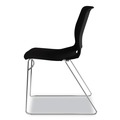 Office Desks & Workstations | HON HMS1.N.ON.Y Between Seated-Height X-Base with 30 in. Diameter Between Round Table Top and Motivate High-Density Stacking Chair Bundle (4 Chairs/Carton) image number 15