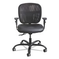  | Safco 3397BL Vue Intensive-Use Mesh Task Chair Supports Up to 500 lbs. 18-1/2 in. to 21 in. Seat Height - Black image number 1