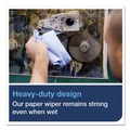 Paper Towels and Napkins | Tork 450304 1-Ply 11.1 in. x 800 ft. Heavy-Duty Paper Wiper - Blue image number 6