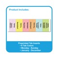 Office Jansan | C-Line 48115 2 in. Expansion 1/6-Cut Tabs 7-Section Zippered Binder with Expanding File - Letter Size/Bright Blue image number 6