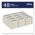 Tissues | Kleenex 21606 2-Ply Pop-Up Box White Facial Tissue for Business - White (48/Carton) image number 2