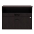  | Alera ALELS583020ES Open Office Series Low 29.5 in. x 19.13 in. x 22.88 in. File Cabient Credenza - Espresso image number 0