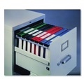Office Jansan | Avery 14801 11 in. x 8.5 in. 3 Rings 1 in. Capacity Hanging Storage Flexible Non-View Binder with Round Rings - Black image number 2