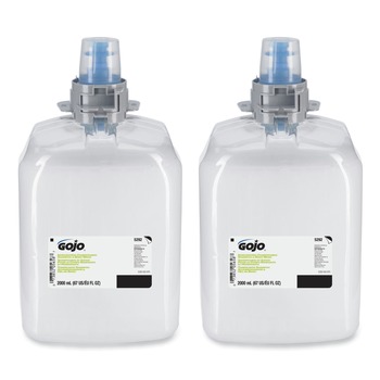 GOJO Industries 2,000 mL Invigorating 3-in-1 Shampoo and Body Wash - Botanical Scent (2/Carton)