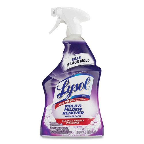 Cleaning & Janitorial Supplies | LYSOL Brand 19200-78915 32 oz. Spray Bottle Ready to Use Mold and Mildew Remover with Bleach image number 0