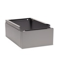 Office Filing Cabinets & Shelves | Tennsco CLB-1218-MGY 12 in. x 18 in. x 6 in. Optional Locker Base - Medium Gray image number 0