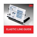 Office Jansan | 3M DH640 300 Sheet Capacity In-Line Freestanding Plastic Copyholder - Black/Clear image number 6