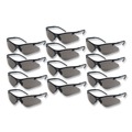 Safety Glasses | Kimberly-Clark 19836 Code 4 Safety Glasses - Black Frame, Smoke Lens (12/Box) image number 0