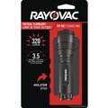 Handheld Flashlights | Rayovac RN3AAA-BXT 3 AAA Batteries LED Aluminum Flashlight - Black image number 2