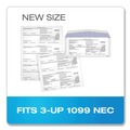 Office & Office Supplies | TOPS 22223 3.75 in. x 8.75 in. 1099 Double Window Envelope - White (24/Pack) image number 2