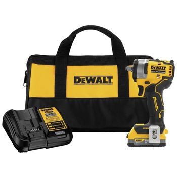 IMPACT WRENCHES | Dewalt DCF911E1 20V MAX Brushless Lithium-Ion 1/2 in. Cordless Impact Wrench Kit (1.7 Ah)