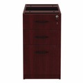  | Alera ALEVA532822MY Valencia Series 15.63 in. x 20.5 in. x 28.5 in. Box/File Full Pedestal - Mahogany image number 2