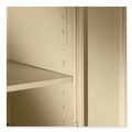 Office & Office Supplies | Tennsco 1480-CPY 36 in. x 24 in. x 72 in. Unassembled High Standard Cabinet - Putty image number 6