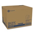 Cleaning & Janitorial Supplies | Georgia Pacific Professional 14580/01 1-Ply Pacific Blue Basic Bathroom Tissue - White (80/Carton) image number 1