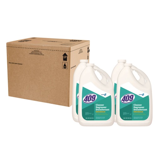 Degreasers | Formula 409 35300 128 oz. Cleaner Degreaser Disinfectant Refill (4/Carton) image number 0