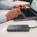 Office Electronics & Batteries | Verbatim 32154 USB-C Pro Multiport Hub14 Port - Gray image number 5