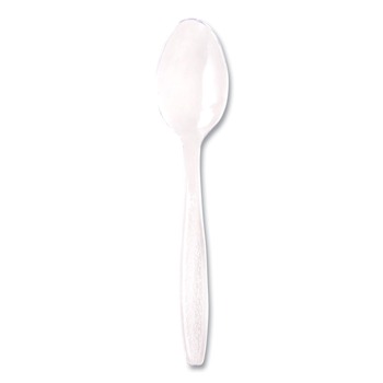 PRODUCTS | SOLO GDC7TS-0090 Guildware Heavyweight Plastic Cutlery Teaspoon - Clear (1000/Carton)
